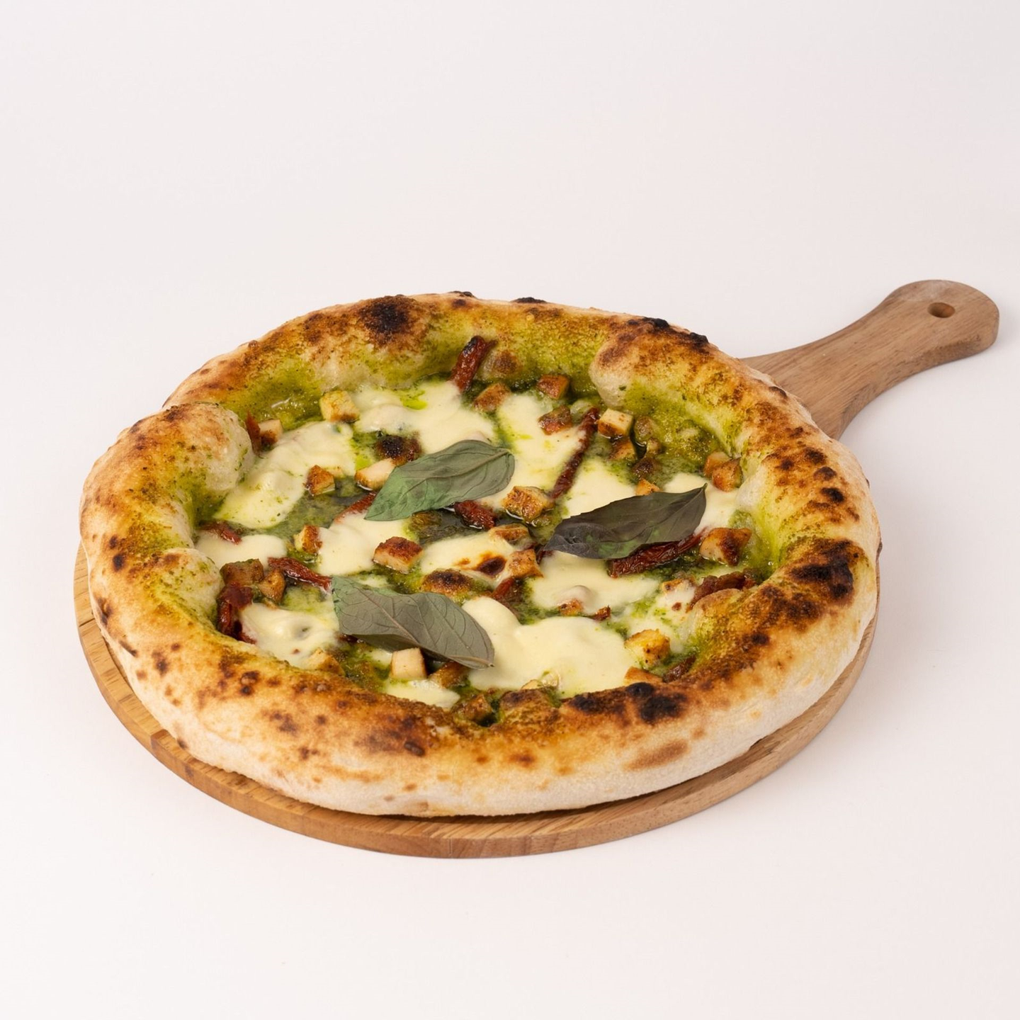 Pesto Chicken Pizza