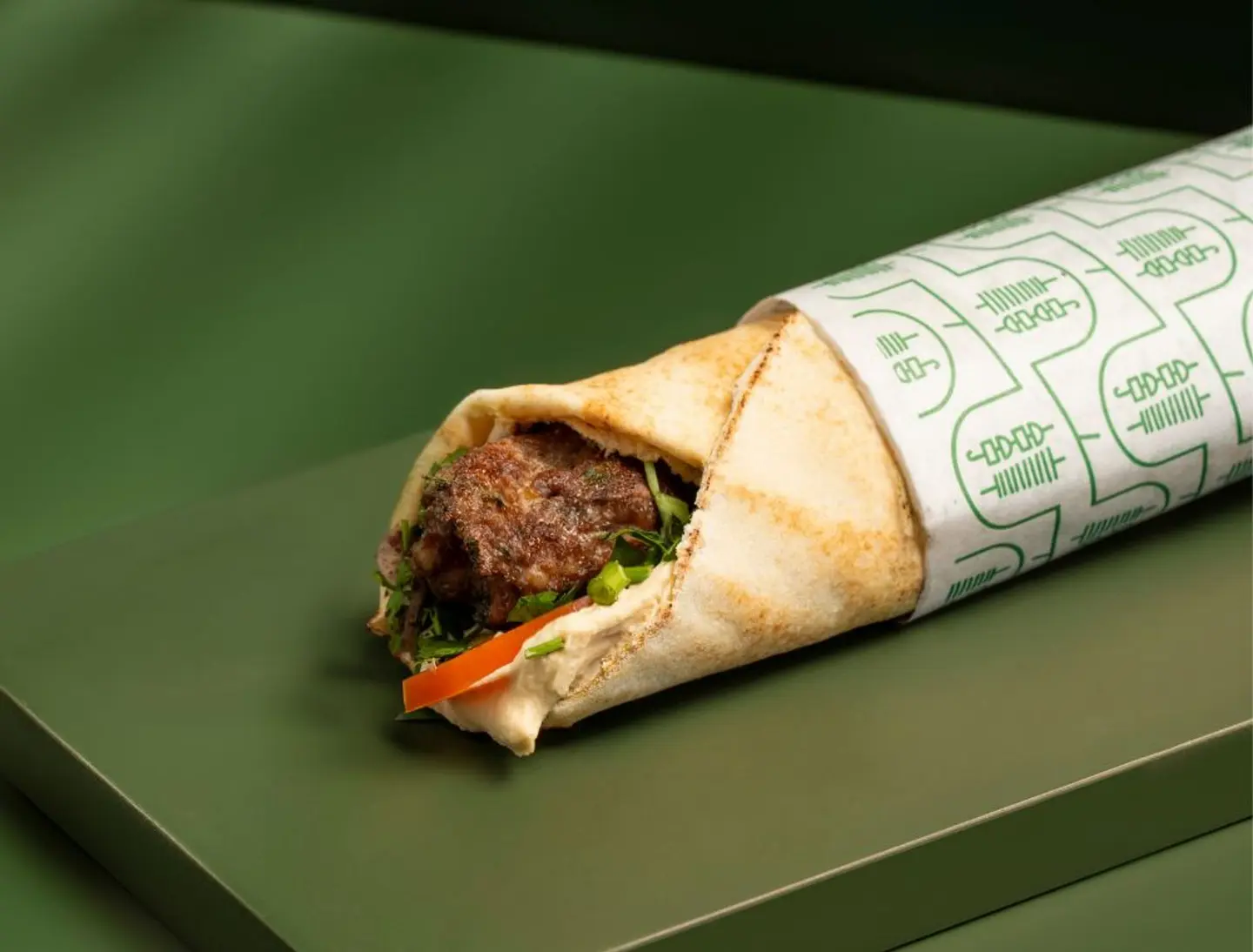 Beef Kabab Sandwich