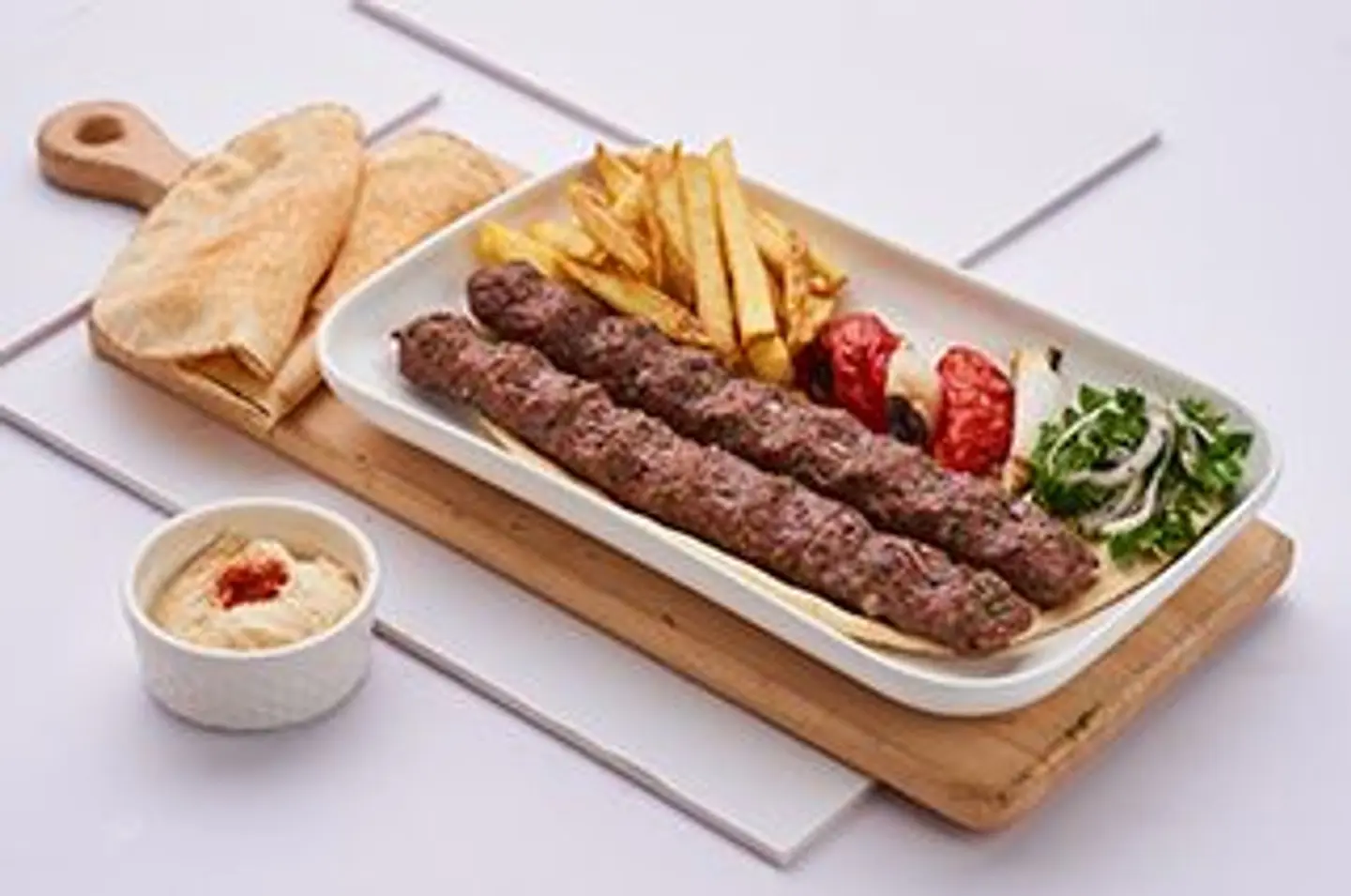 Kabab Halabi Platter