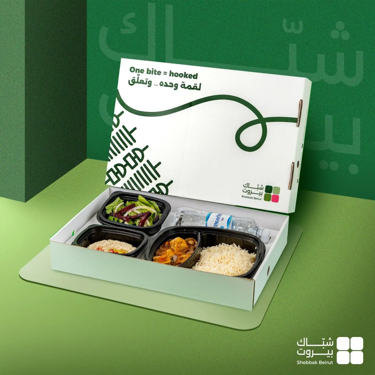 دجاج بالفطر والخضار