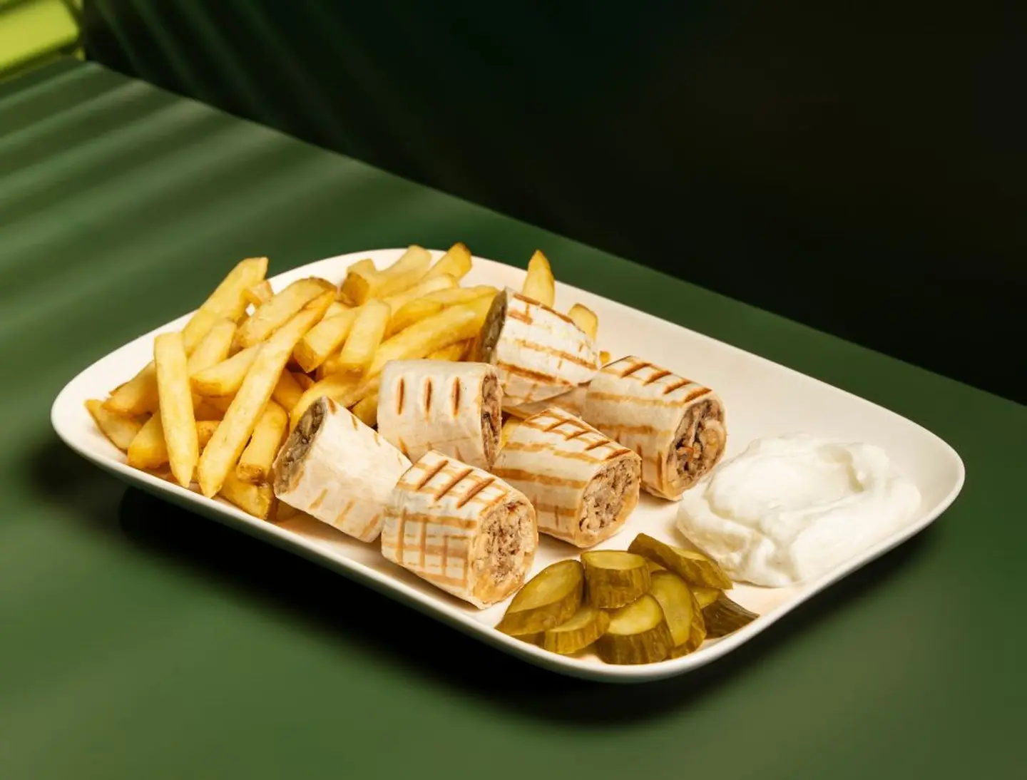 Chicken Shawarma Arabic Platter