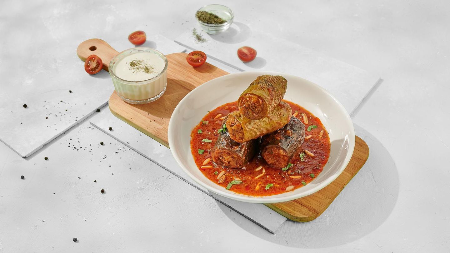 Stuffed Eggplant And Zucchini