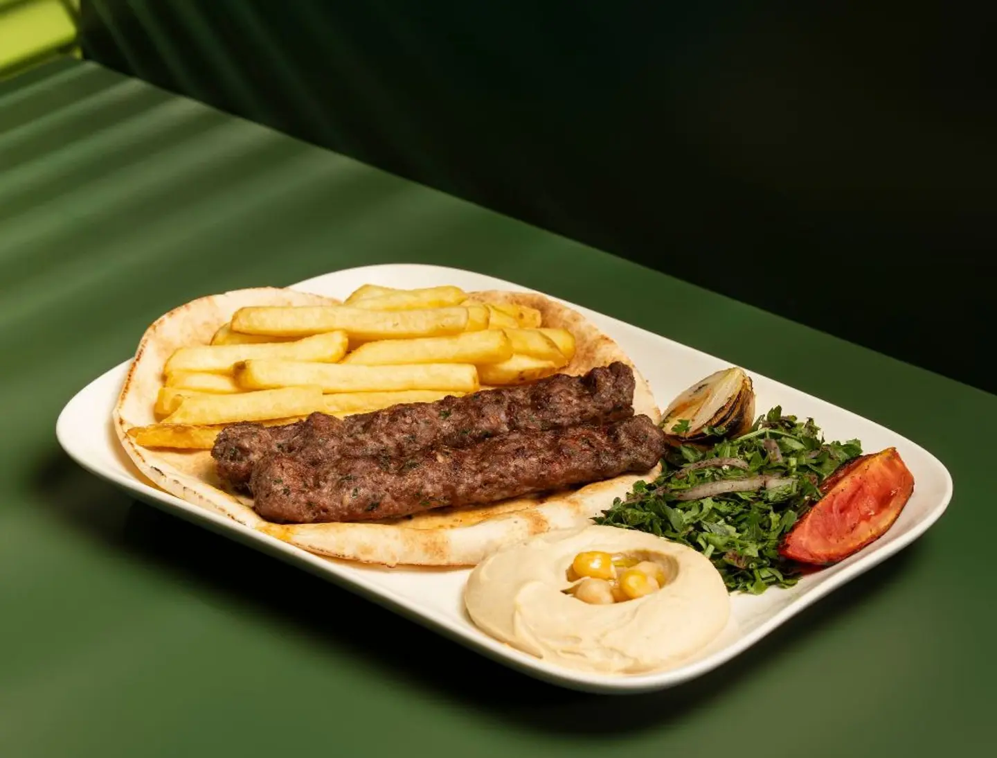 Kabab Halabi Platter