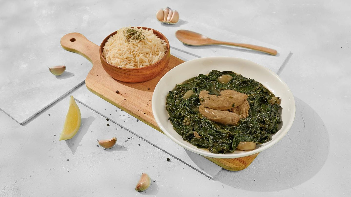 Mloukhiye Shamiyeh With Chicken