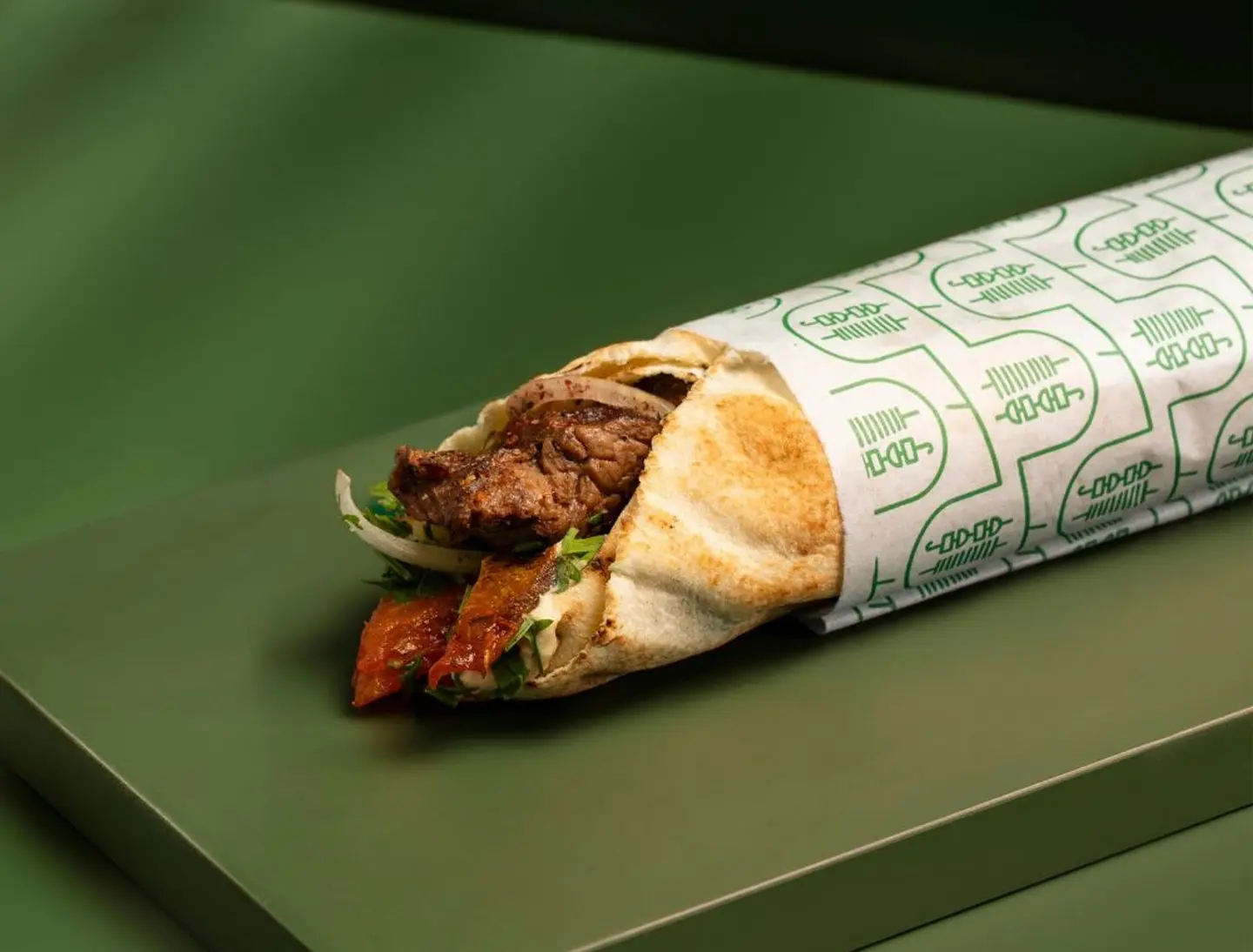 Beef Cubes Sandwich