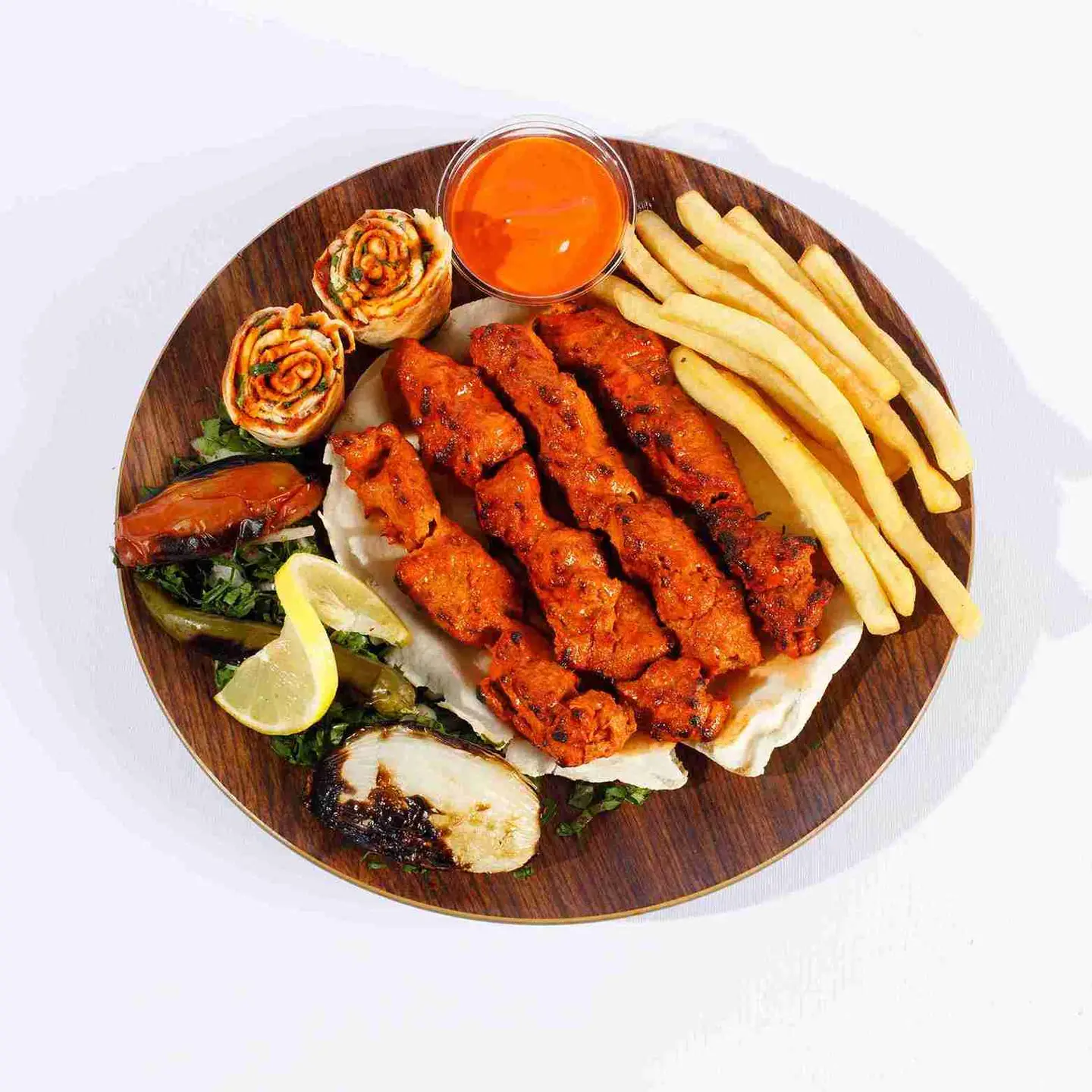 Chicken Tikka Plate With Tabbouleh