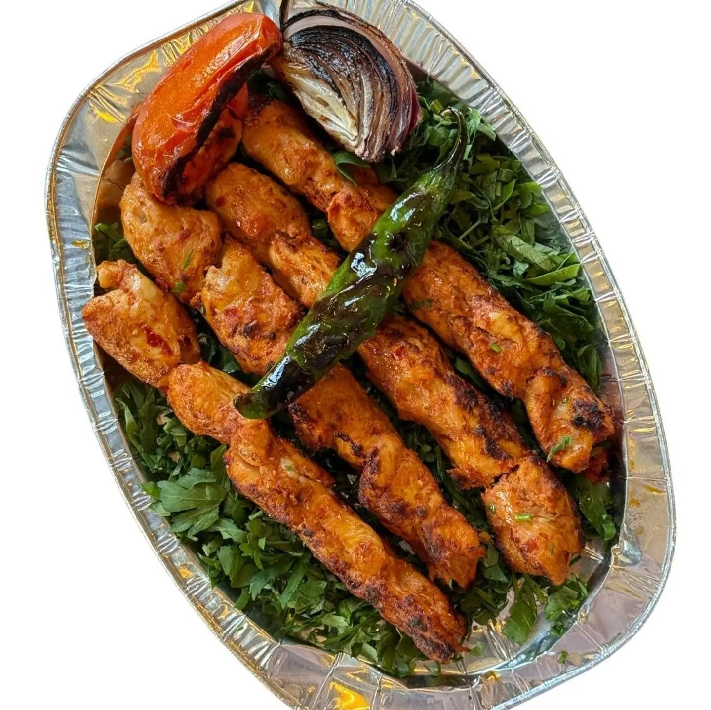 صحن شيش طاووق