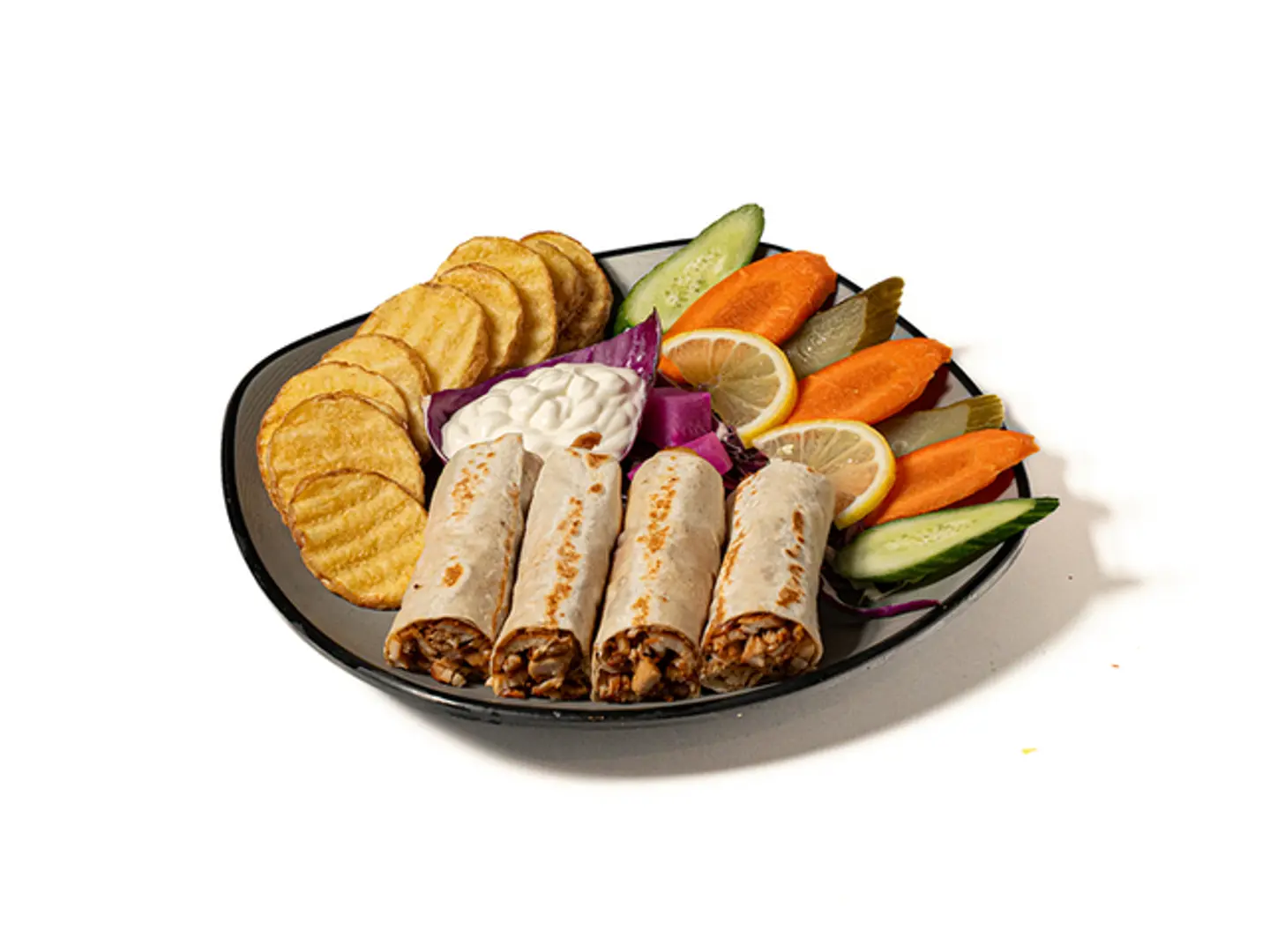 اصابع شاورما دجاج