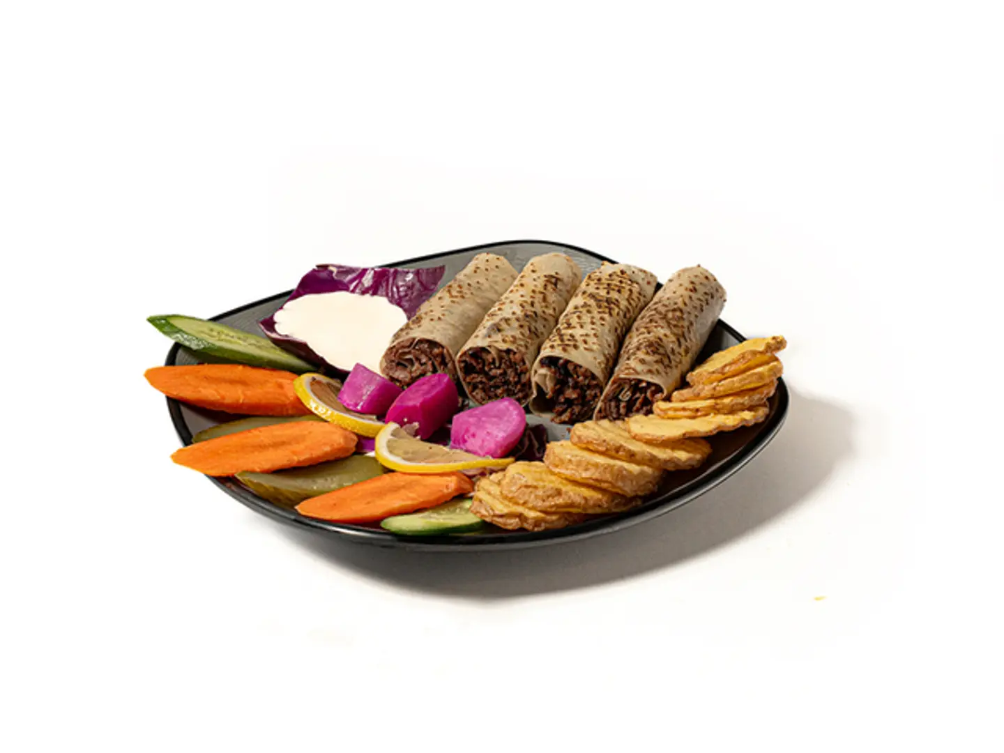 اصابع شاورما لحم