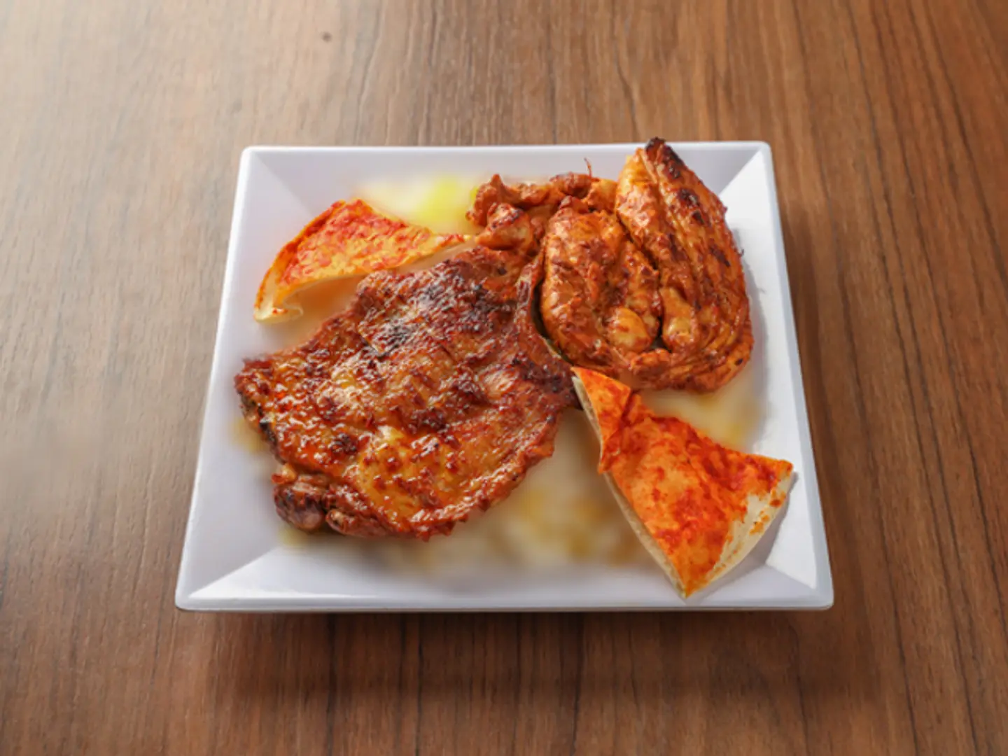 نصف فروج مسحب