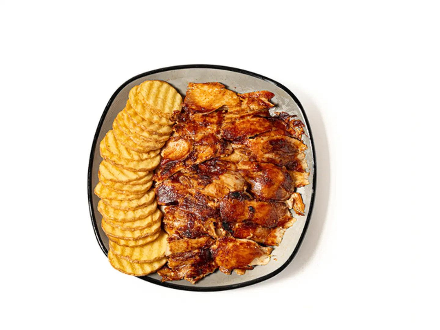 صحن شاورما دجاج