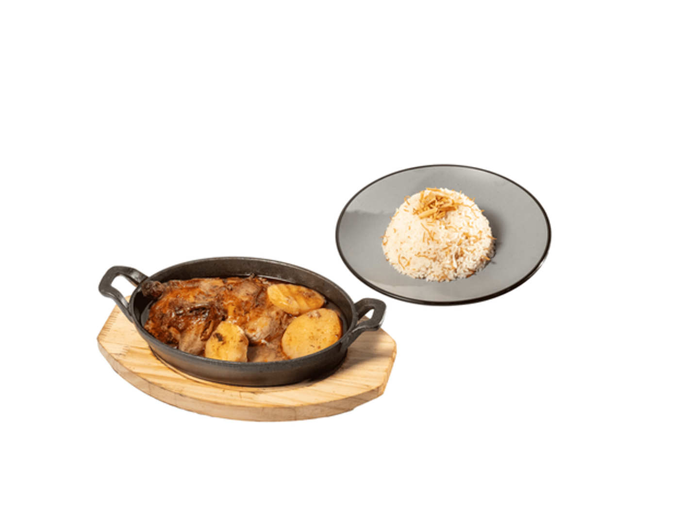 صينية دجاج بالبطاطس