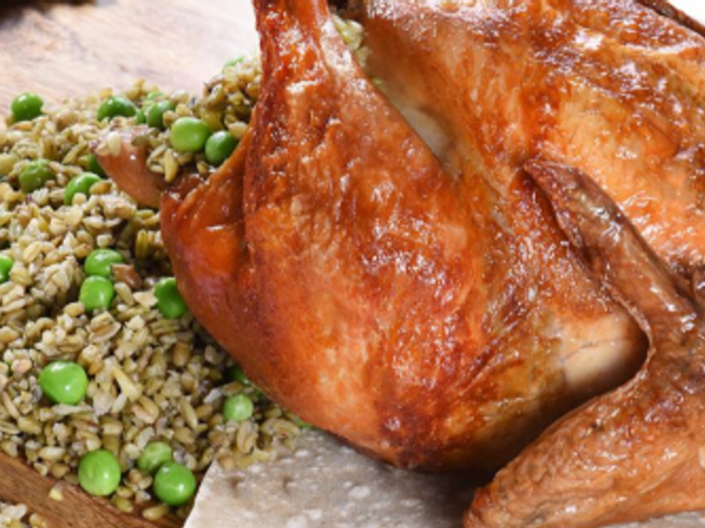 Stuffed Chicken Freekeh