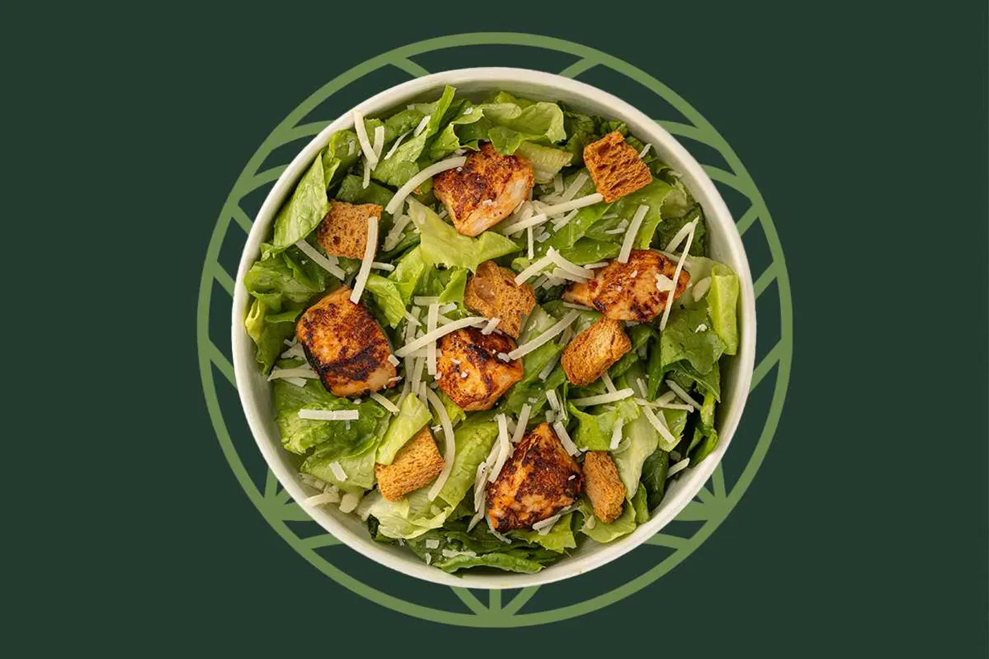 Caesar Tawook Salad