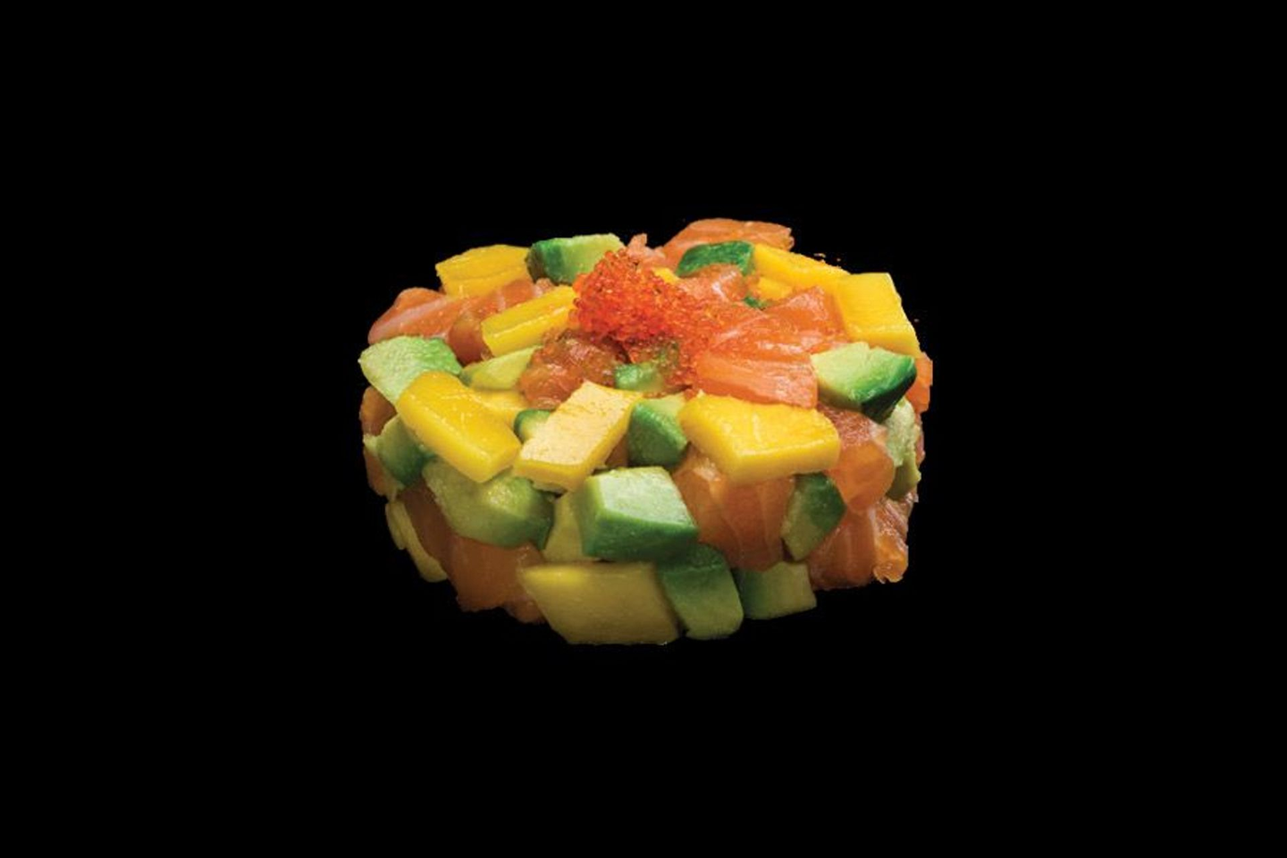 Salmon Tartare With Fruits