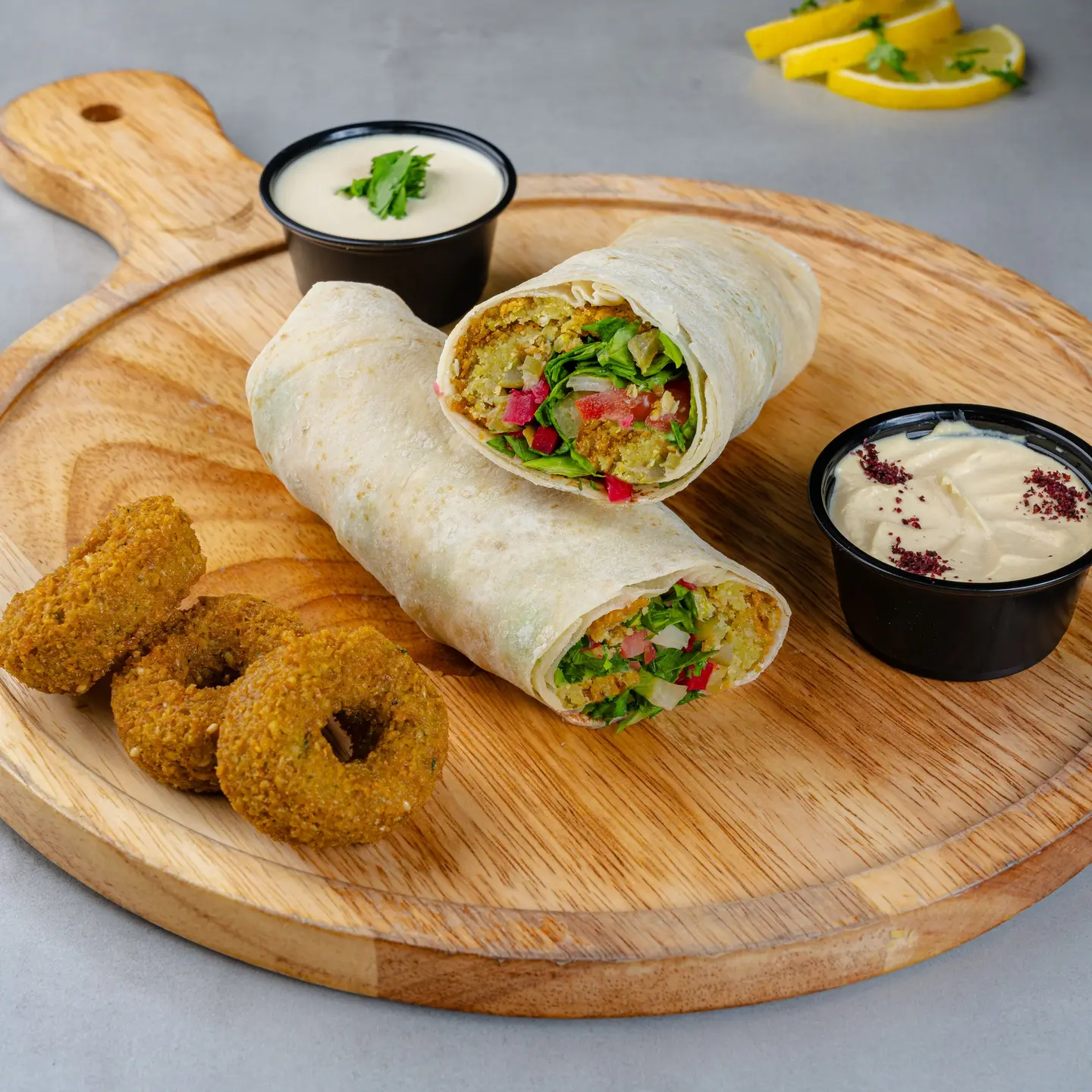 ساندوتش فلافل شامية