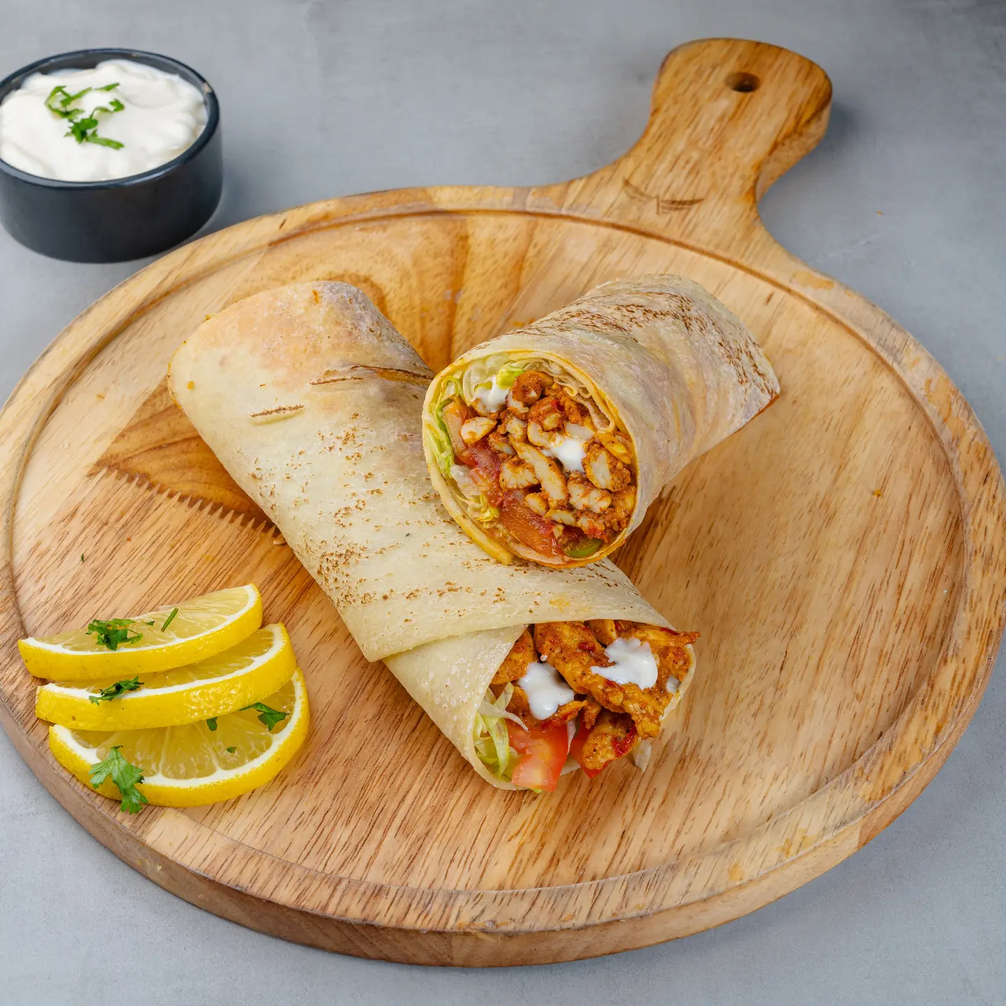 ساندويش كودو دجاج خبز صاج