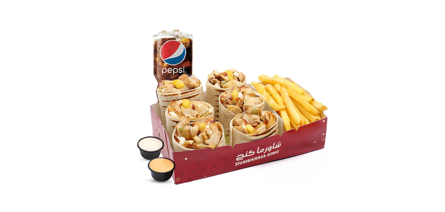 وجبه شاورما عربي