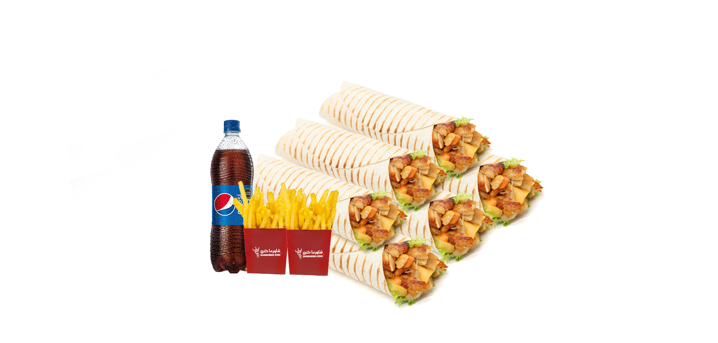 نص درزن شاورما جبنه