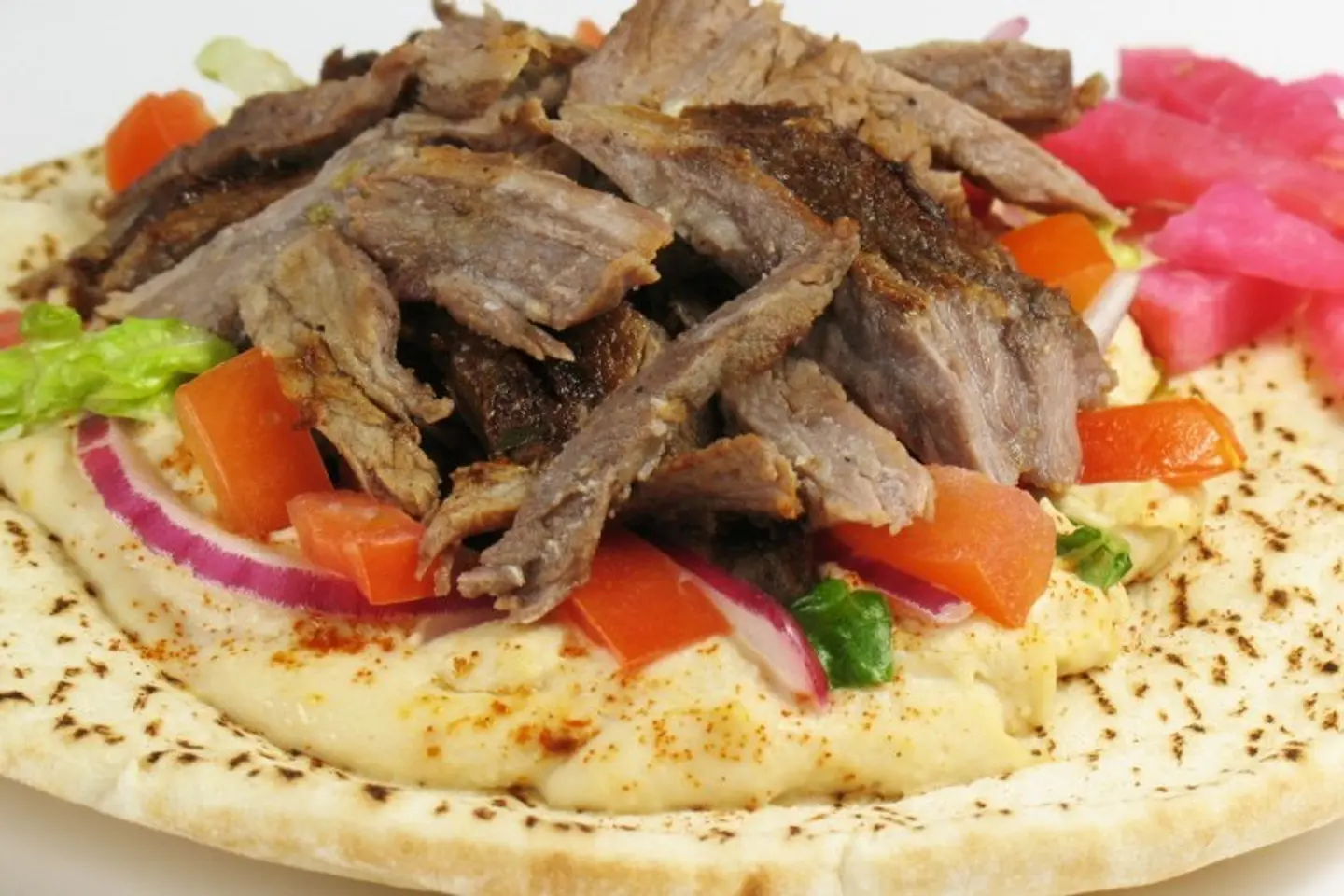 شاورما لحم صاج