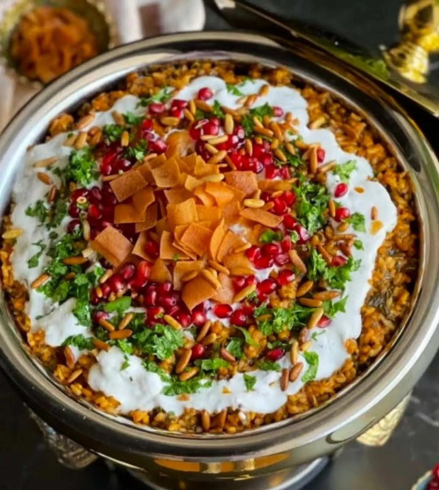 فتة ورق عنب