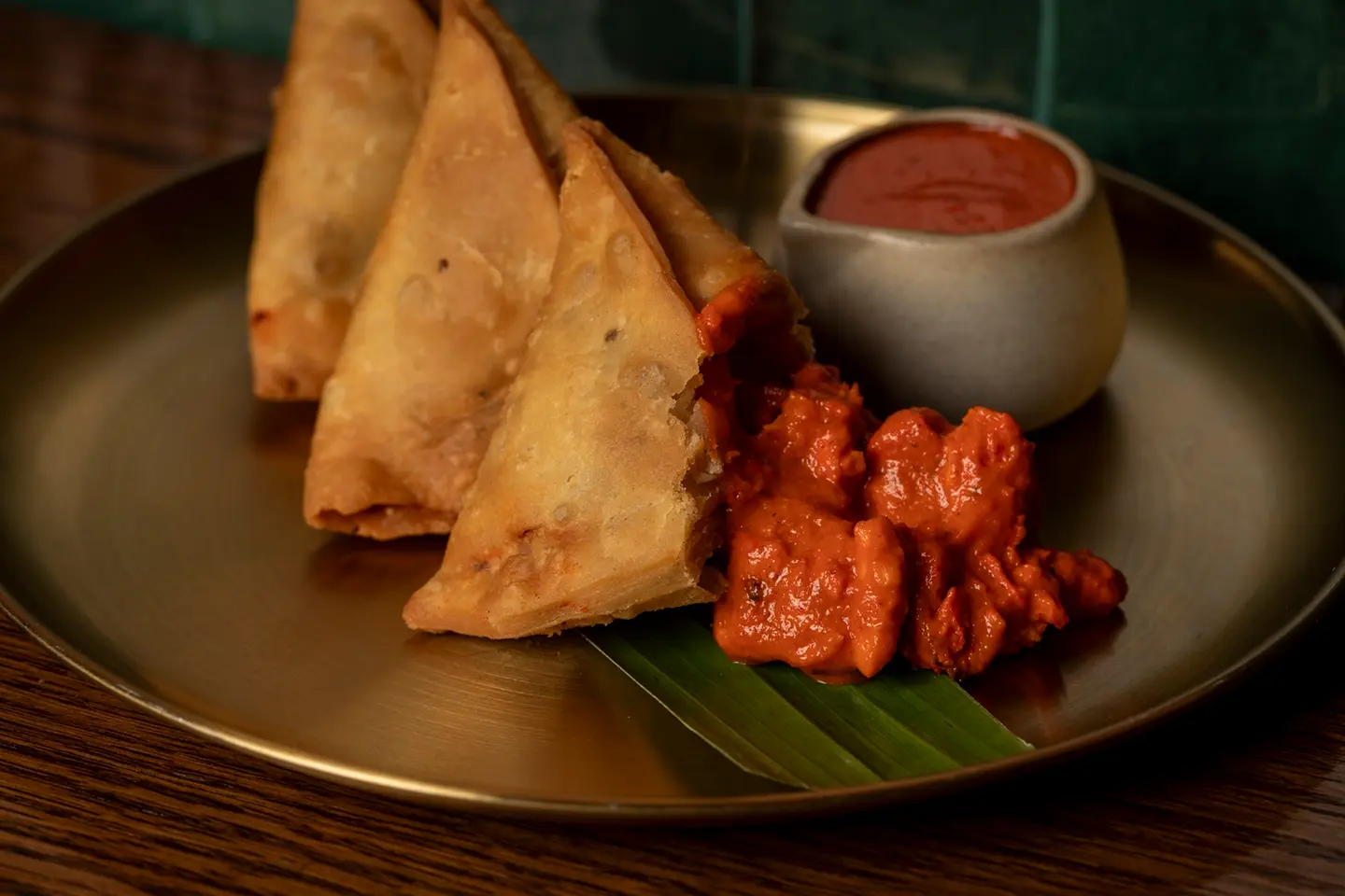 Butter Chicken Samosa