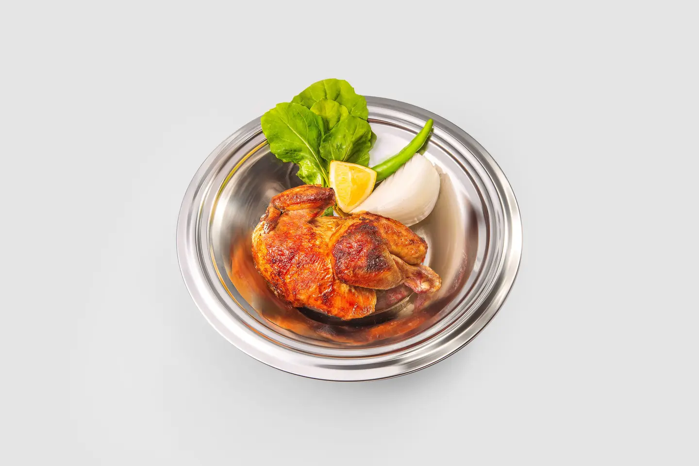 نص دجاجه بدون رز