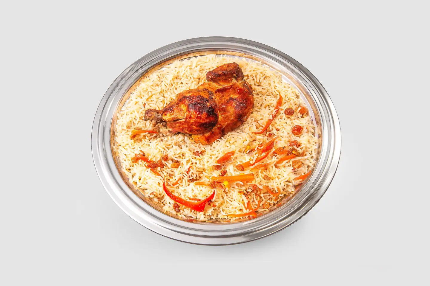 نص دجاج شواية على الجمر