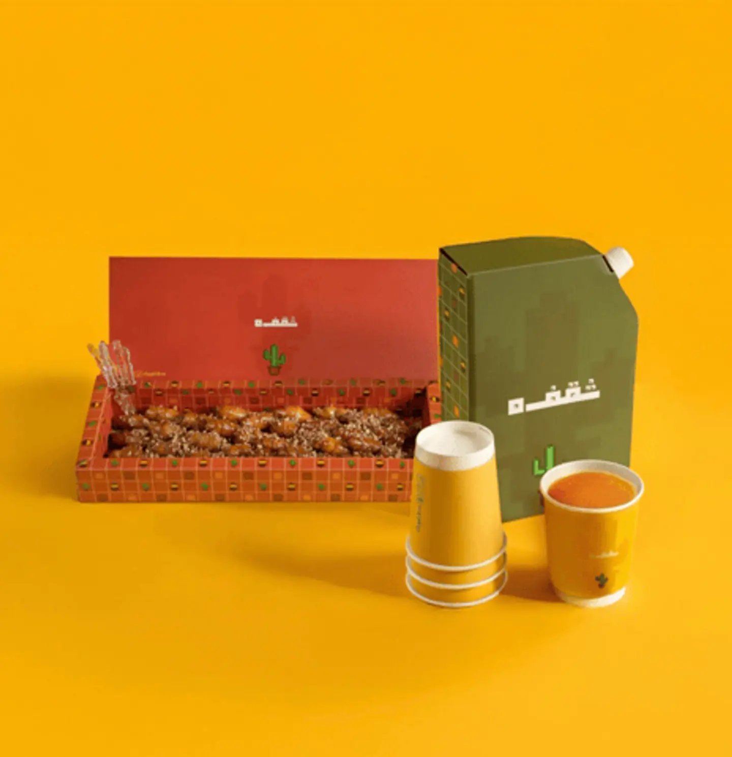 Saudi Coffee Box + Shaqfat Combo