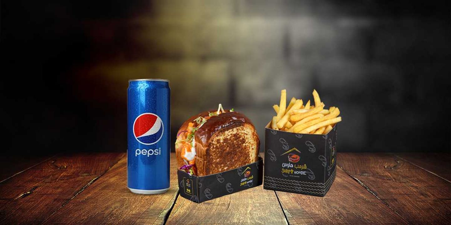 Shrimp Brioche Toast Meal