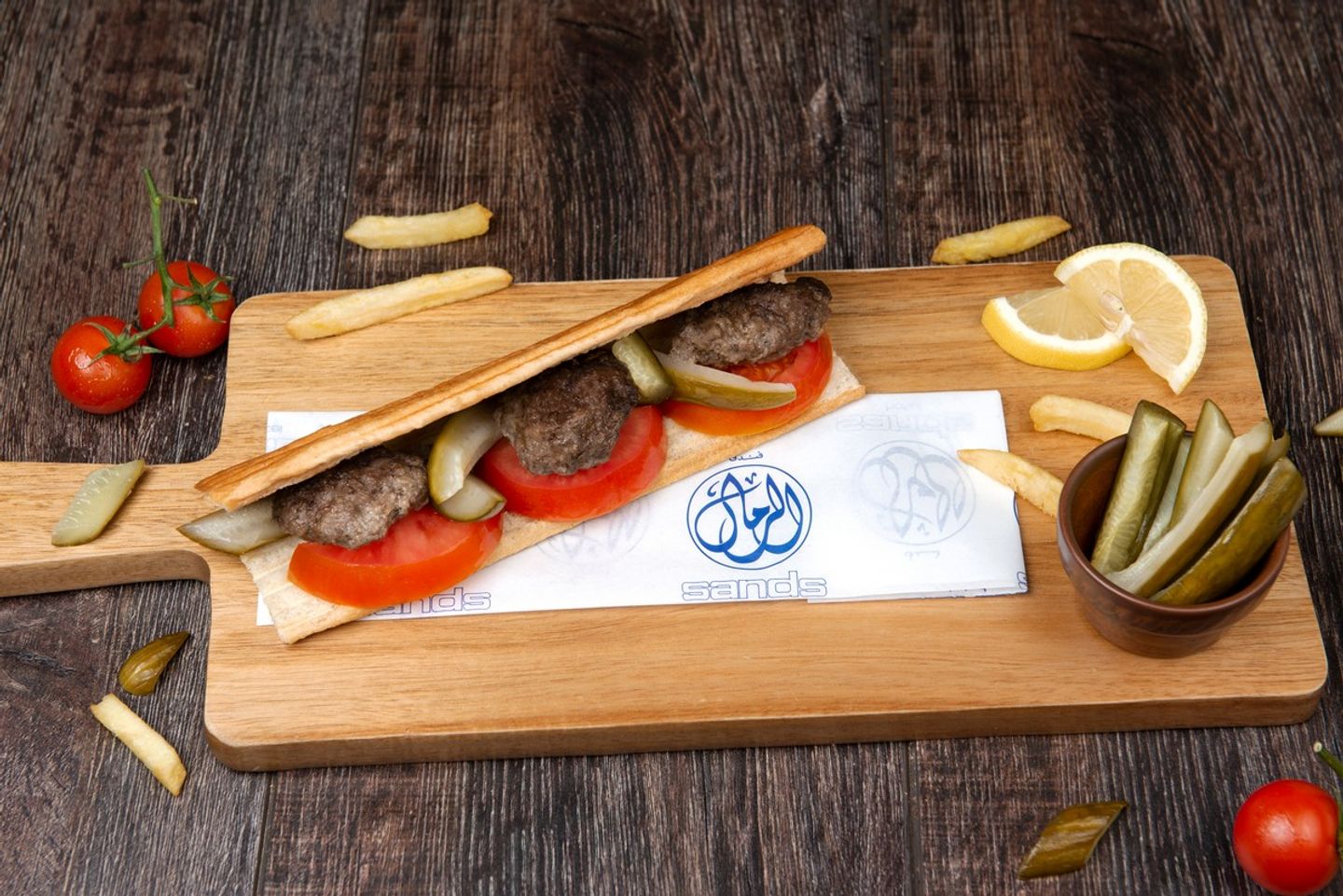 Beef Kofta Sandwich