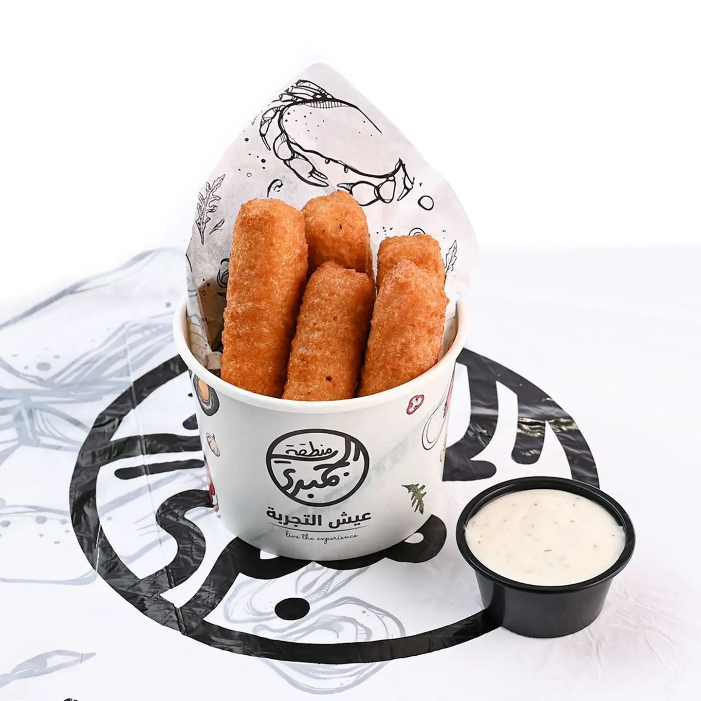 أصابع الموزاريلا