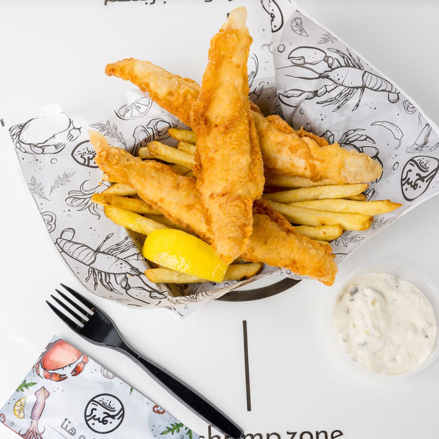 Seabass Fish & Chip
