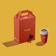 علبة شاي أحمر