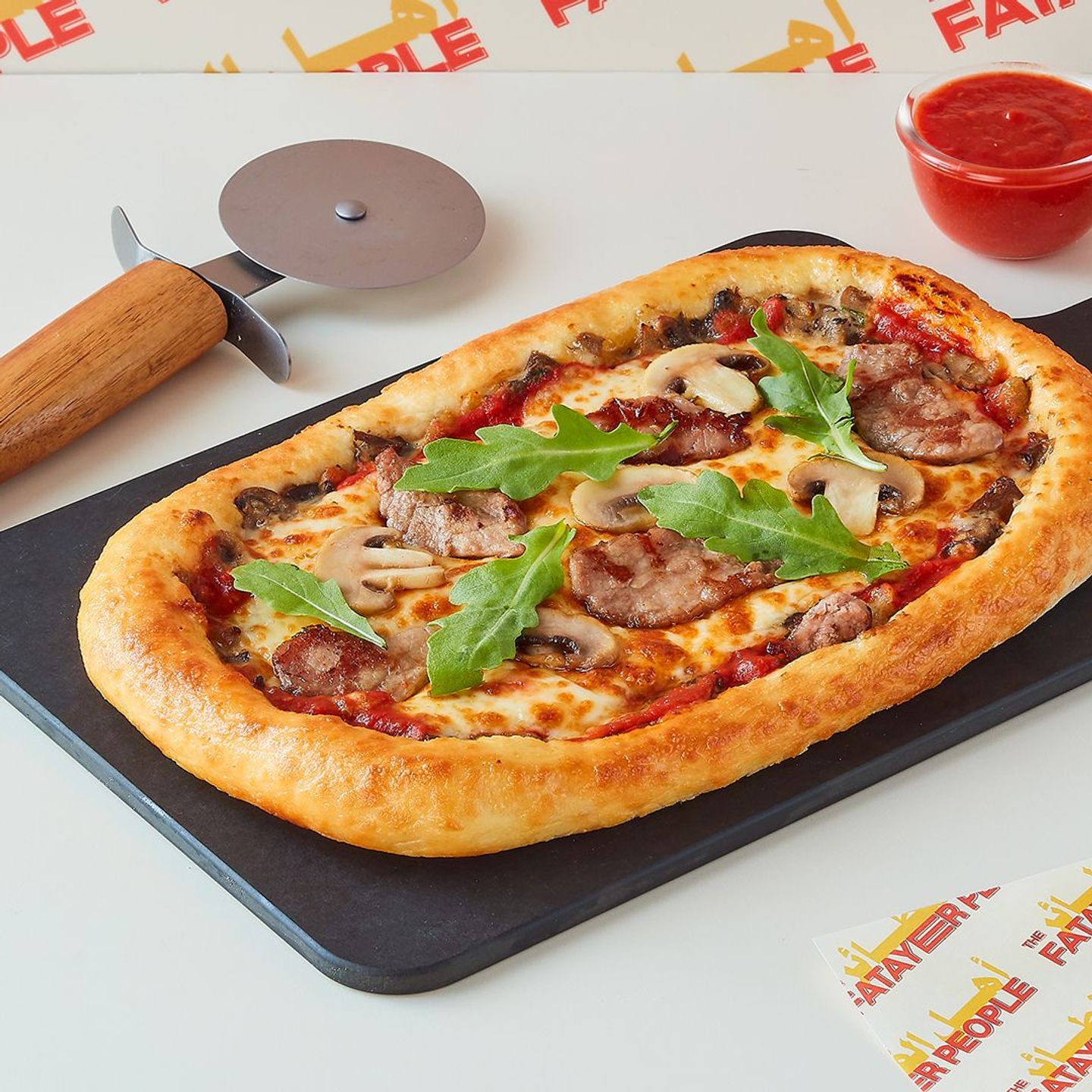 Steak & Mushroom Flatbread