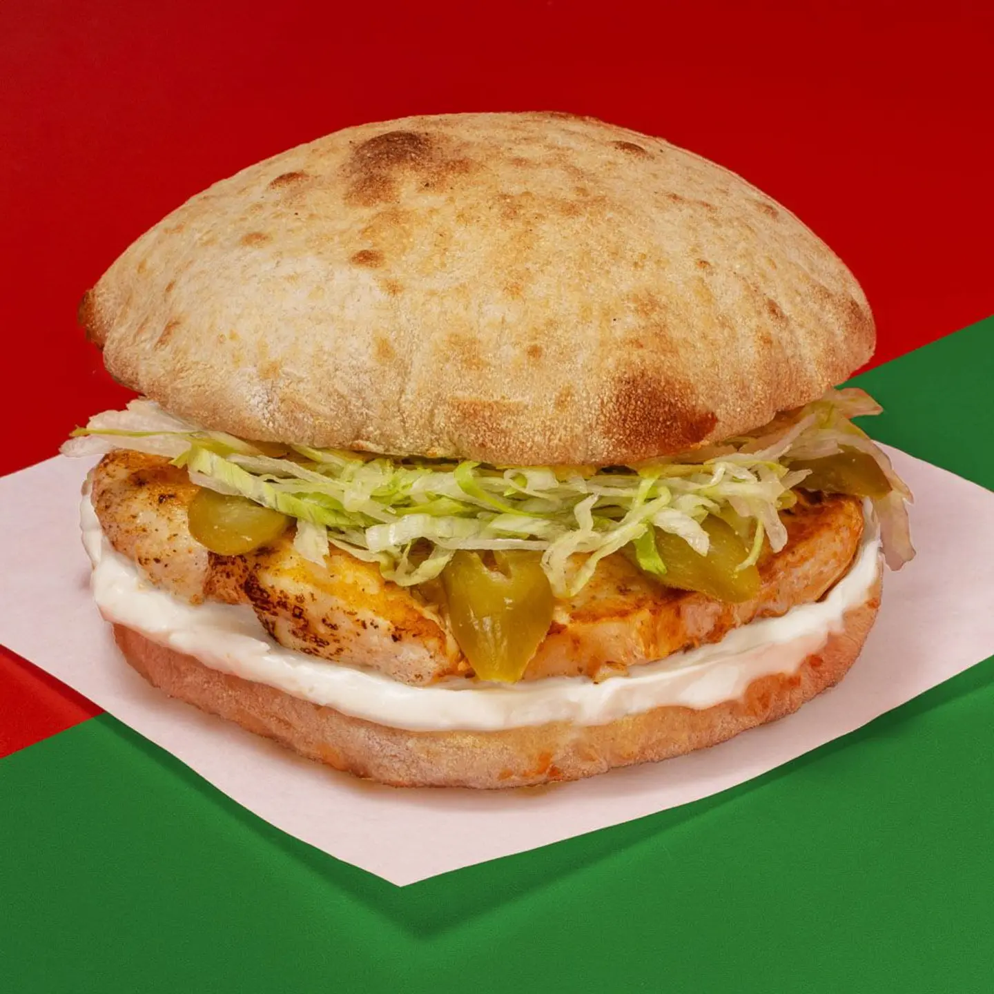 تشكن برجر إيطالي