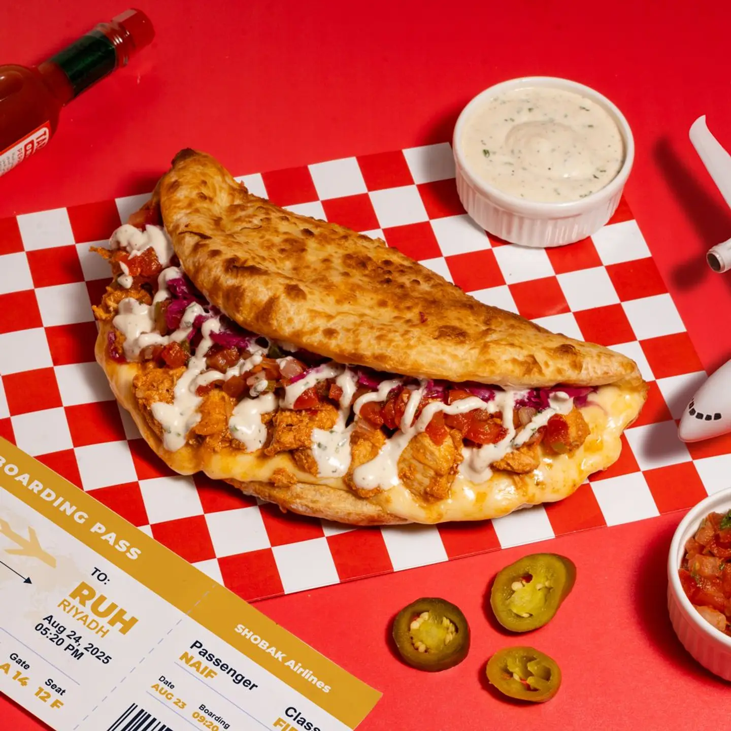 Mexican Chicken Fajita Pizzettas