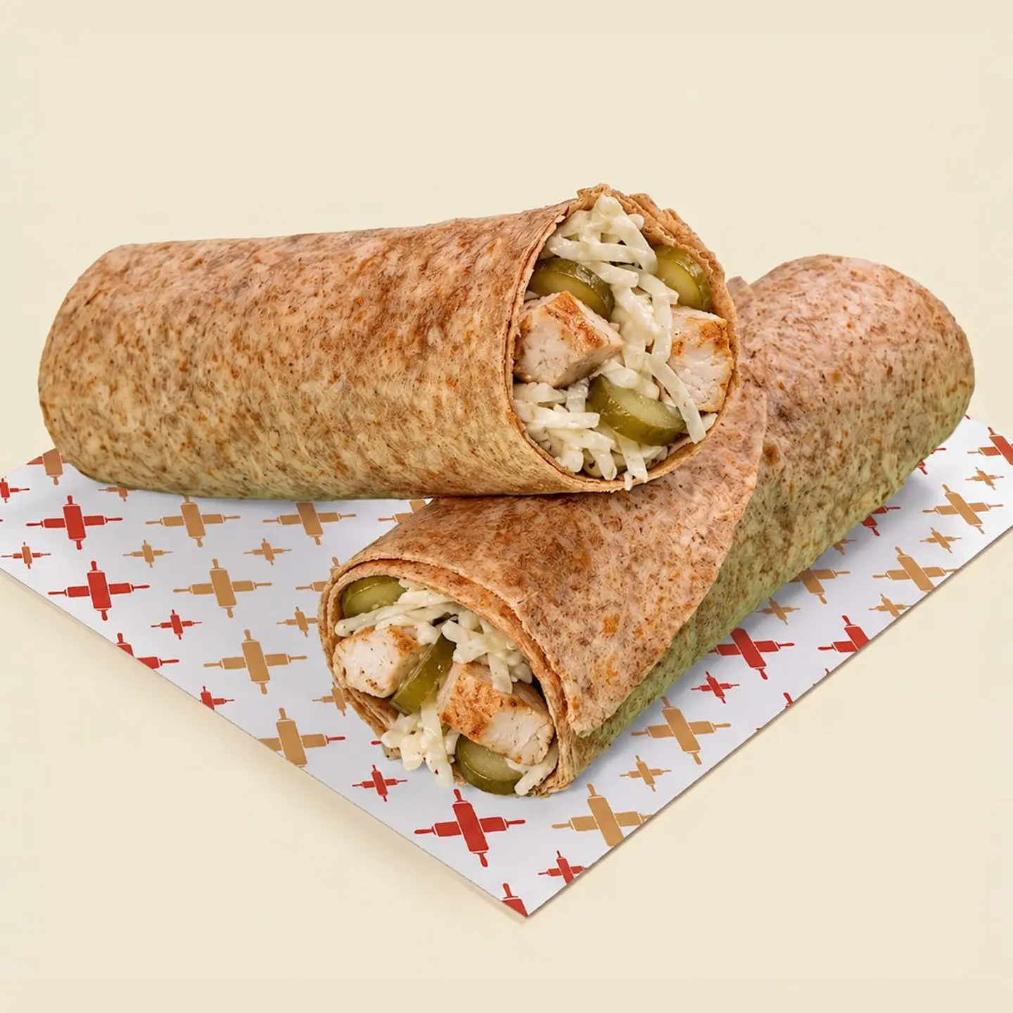 Healthy Tawook Wrap