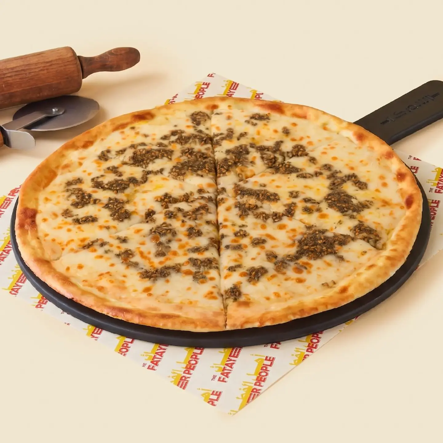 موزاريلا وزعتر