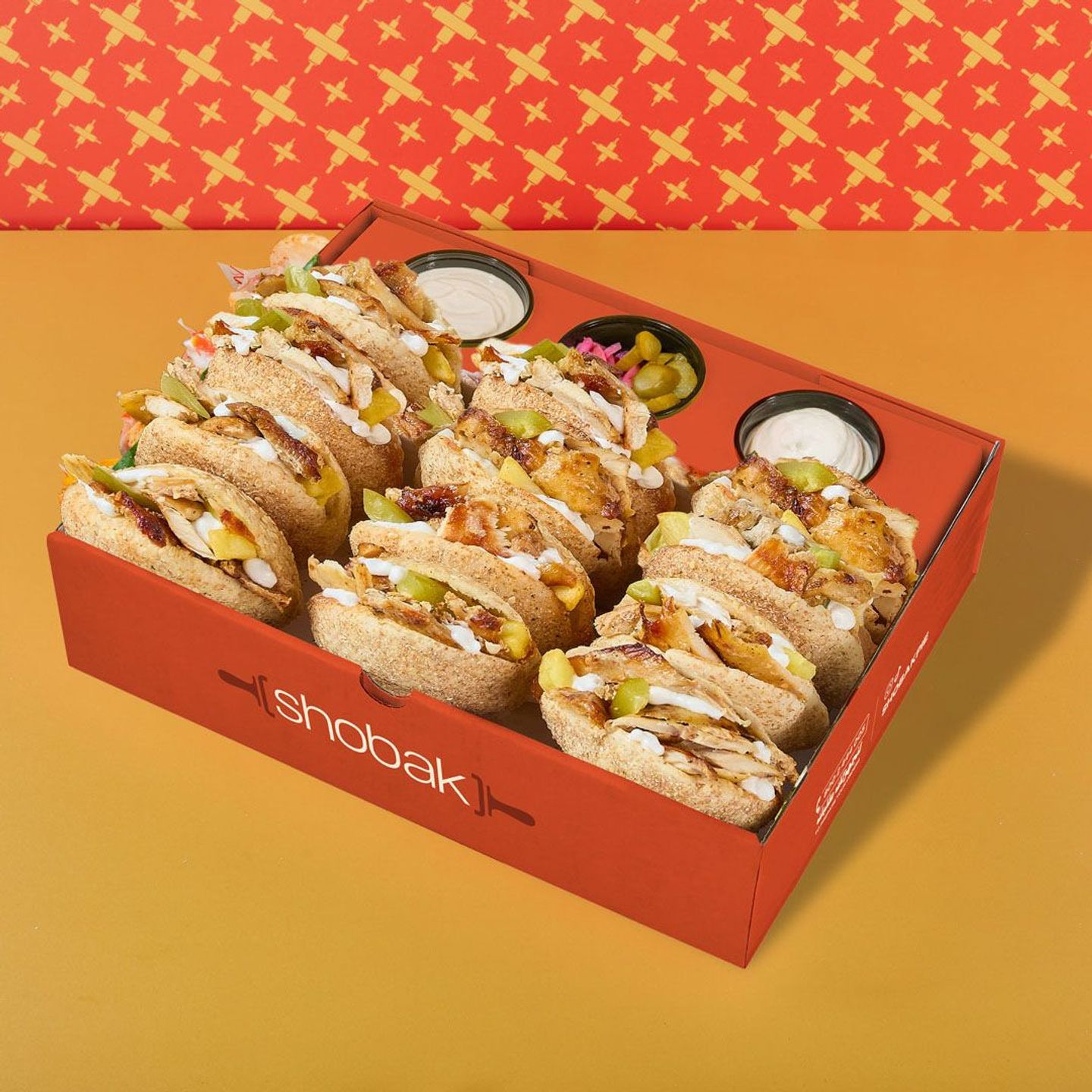 Chicken Shawarma Kaak Slider Box