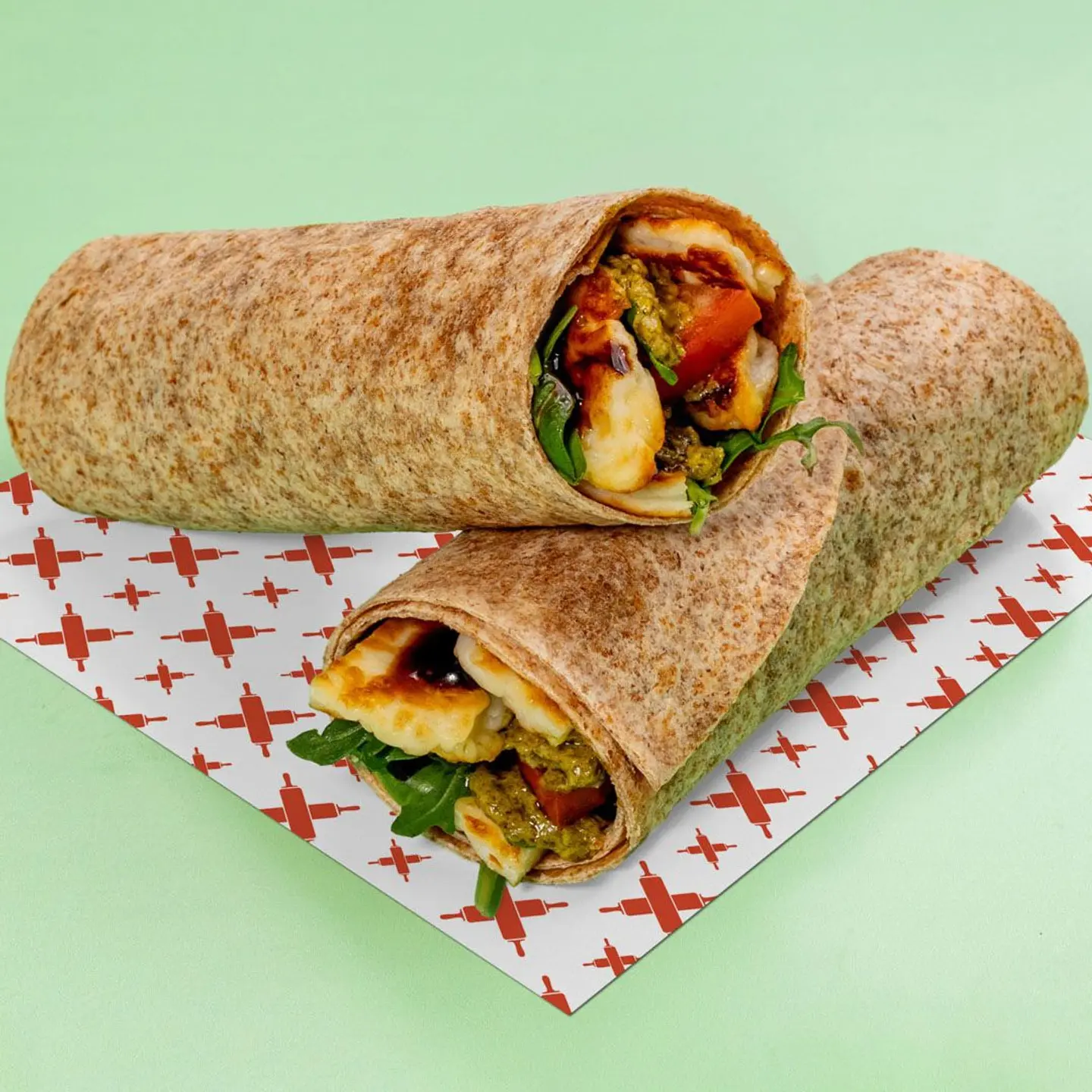 راب حلوم بالبيستو صحية