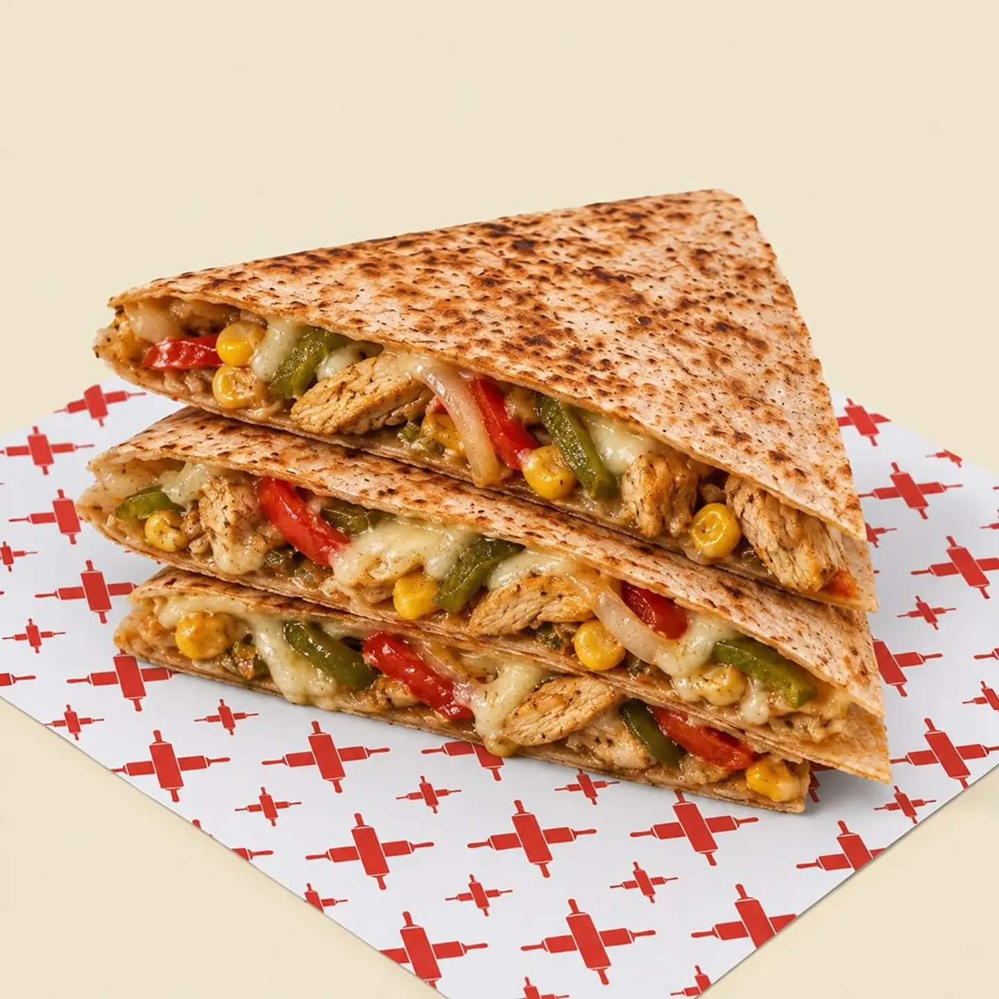 Light Chicken Quesadilla