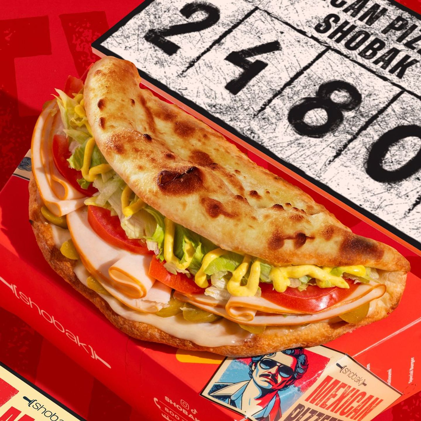 Turkey & Cheese Pizzettas