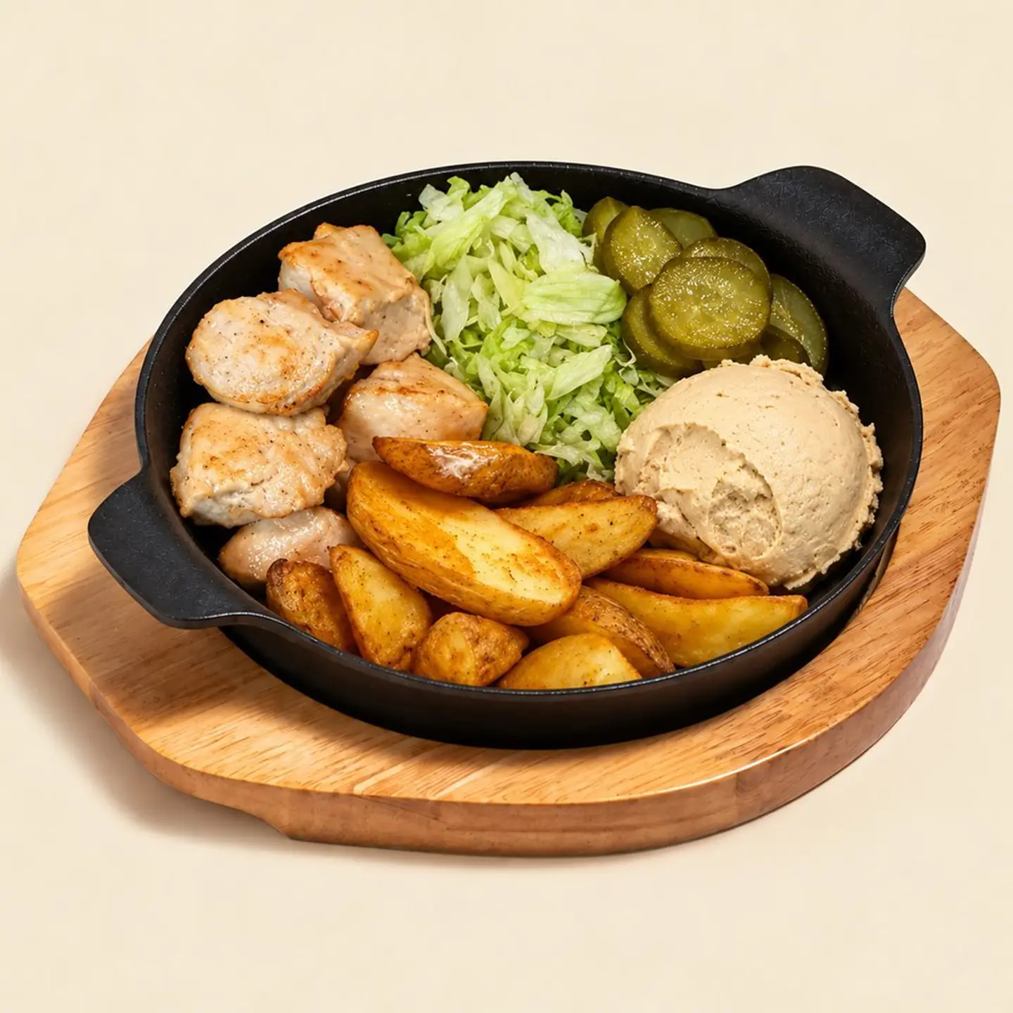 Healthy Tawook Skillet