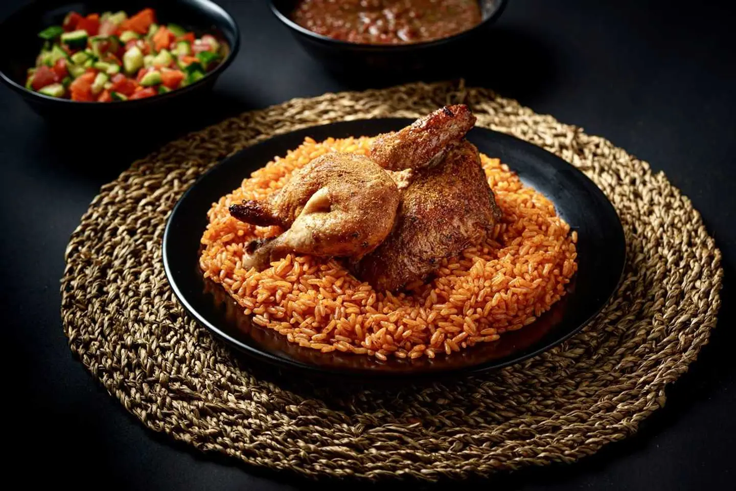 Half Grill Chicken With Saudi Rice