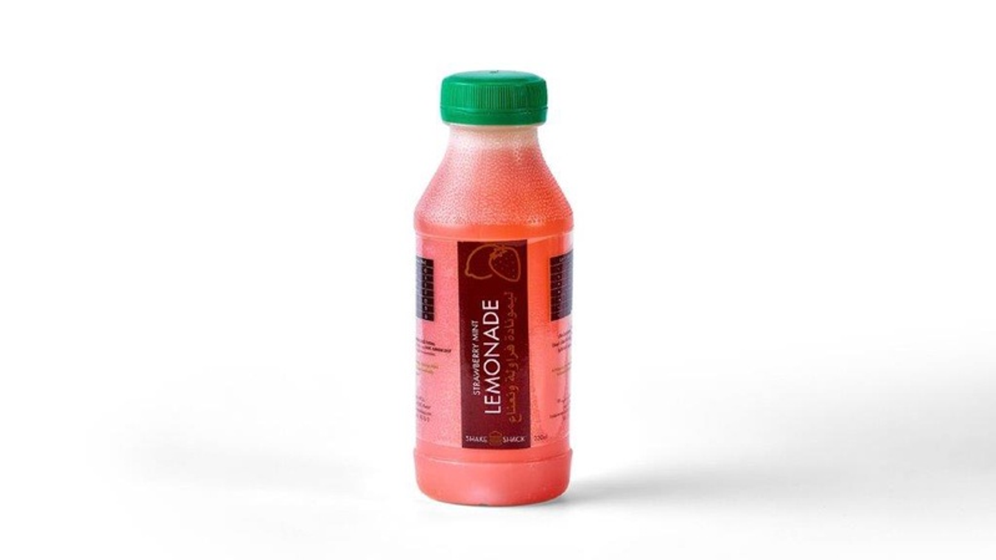 ليمونادة فراولة ونعناع