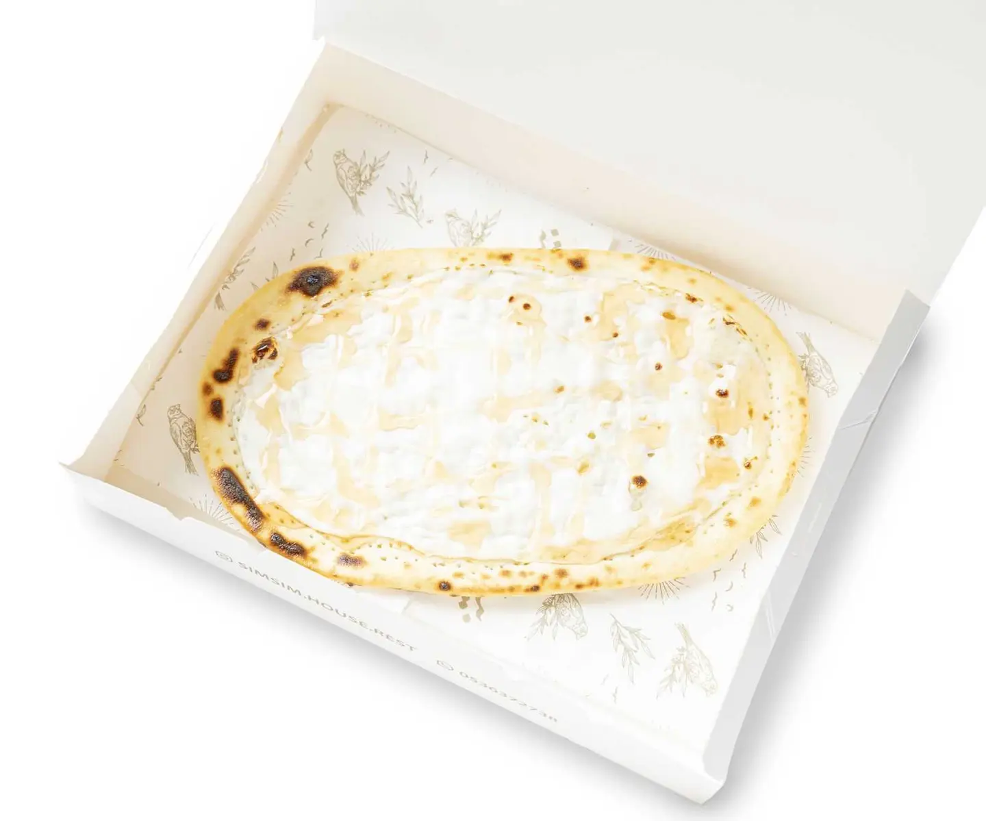 Labnah With Honey Fatira