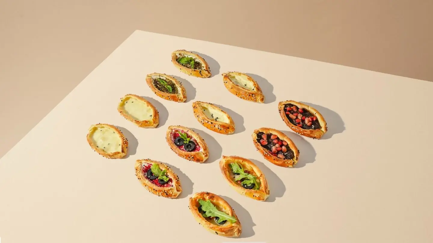 Mini Manakish Simsim 12 Pcs