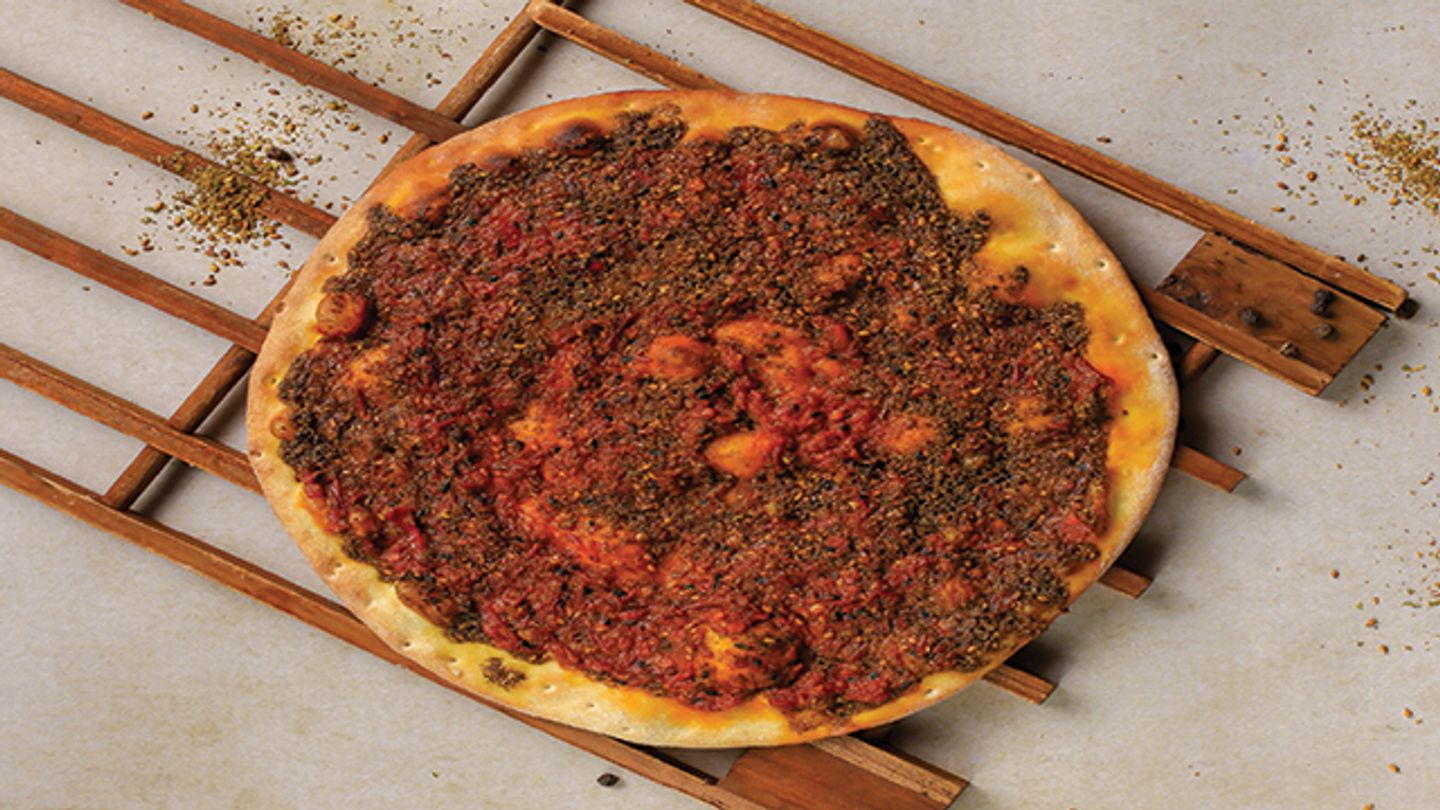 Zaatar With Muhammara