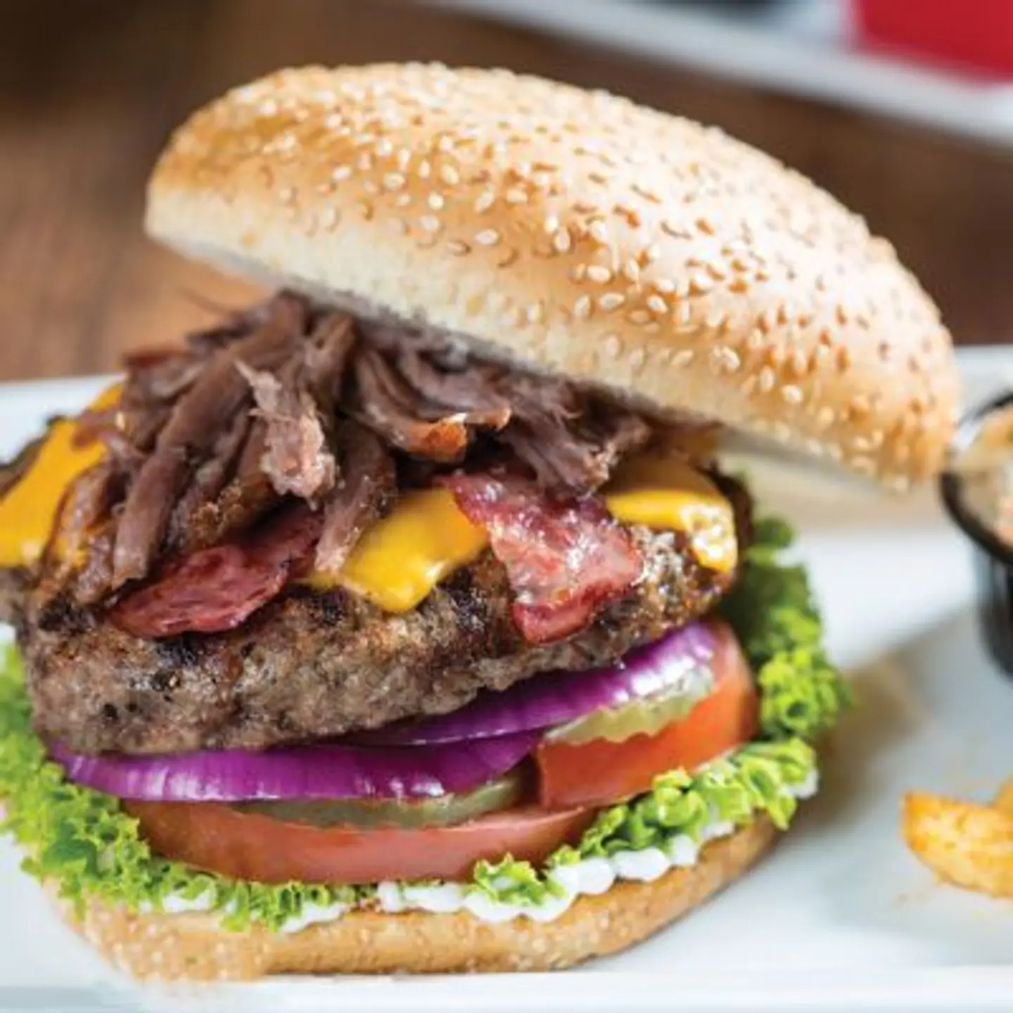 Smoked Chicago Burger